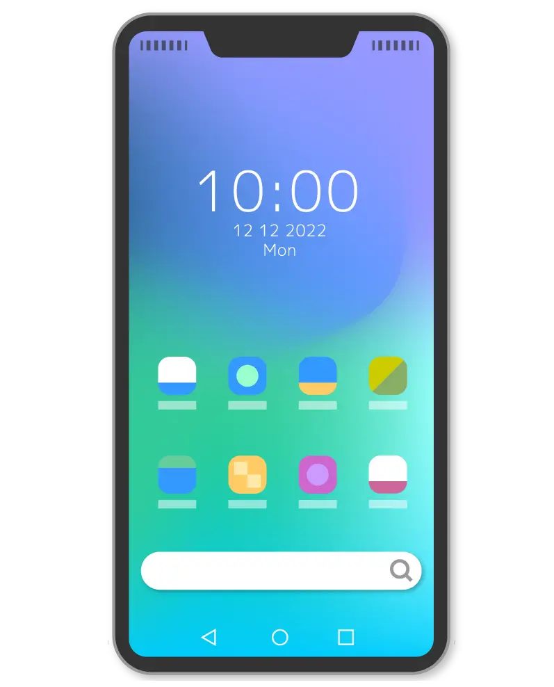 スマホのホーム画面とは